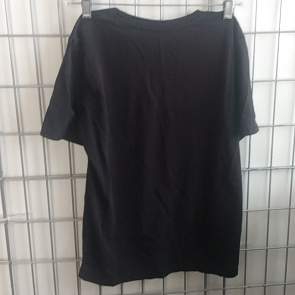 Athletic Works T-Shirt Youth Size Medium Black Yellow Graphics "CAN'T STOP ME" - Picture 3 of 4